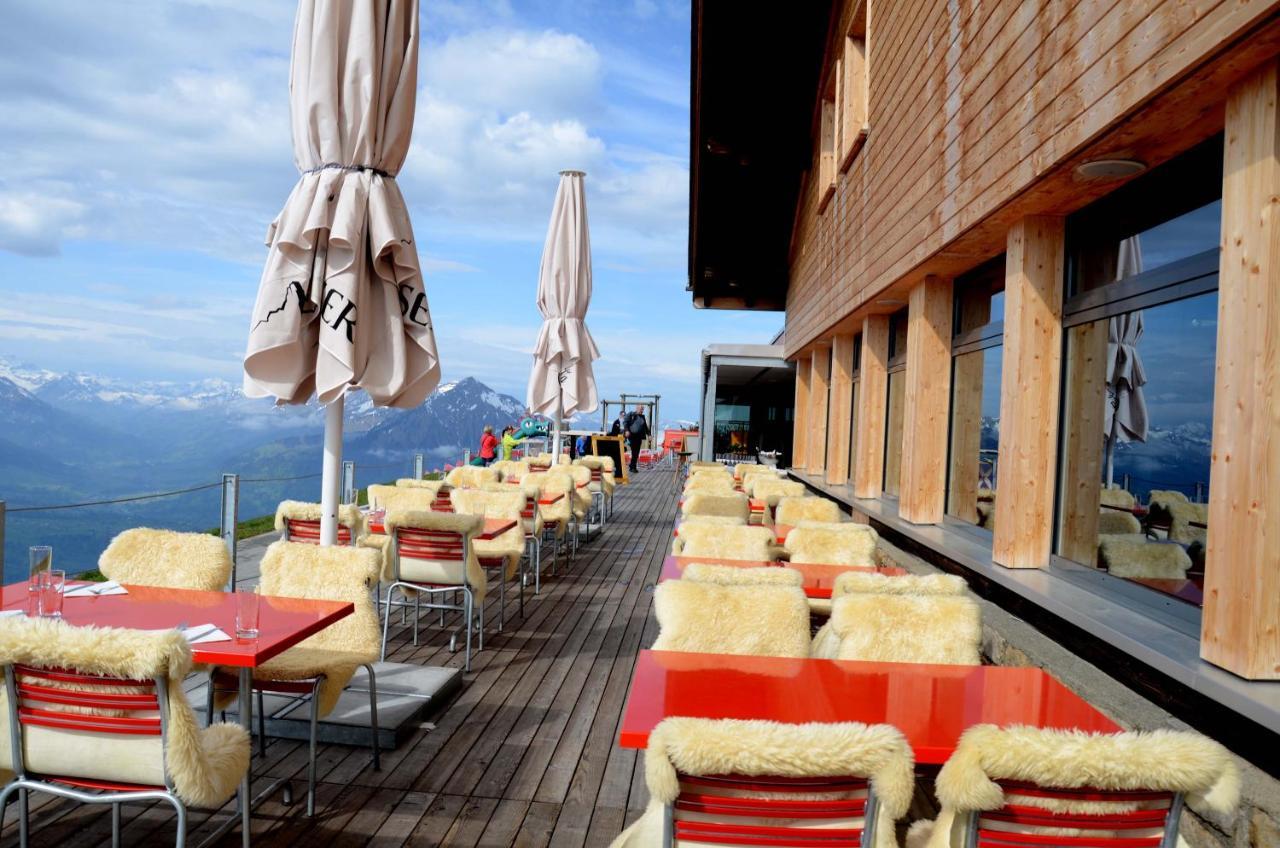 Hotel Berghaus Niederhorn Beatenberg Zewnętrze zdjęcie