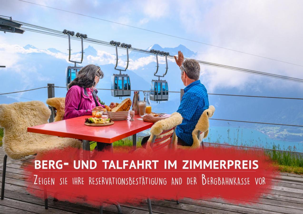 Hotel Berghaus Niederhorn Beatenberg Zewnętrze zdjęcie